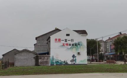 志丹新农村墙绘